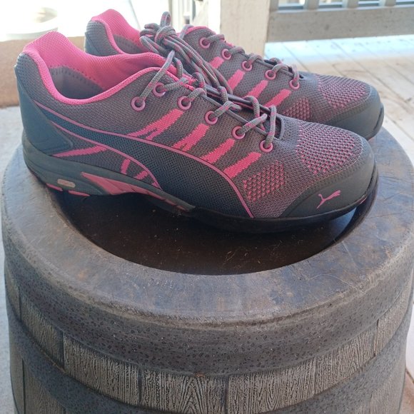 Puma Womens Steel Toe work shoes- Size 9 - Picture 3 of 6
